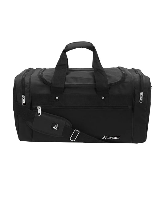 Unisex Sports Duffel Bag Black